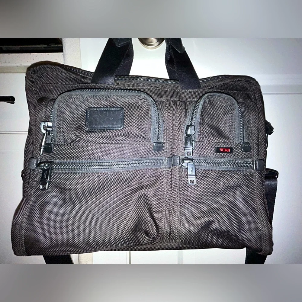 Tumi Alpha laptop briefcase